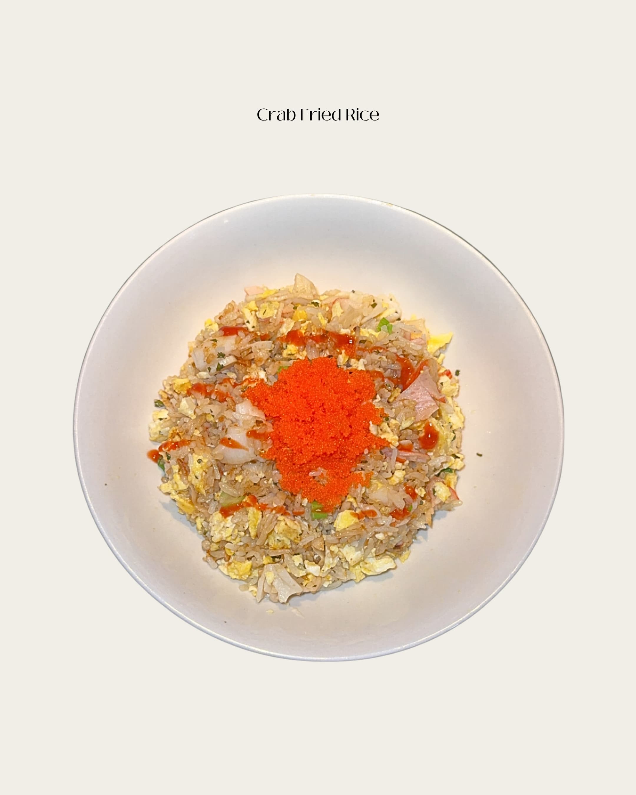 Crab fried rice